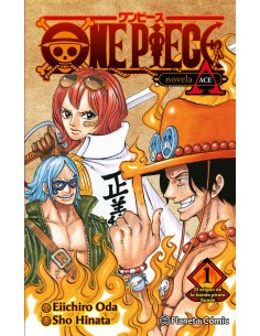 One Piece Portgas Ace nº 01 02 novela